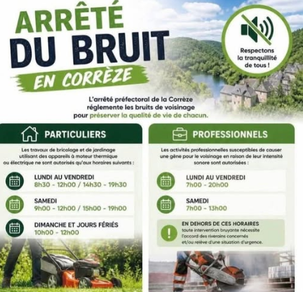 Arrêté bruit