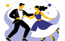 Bal et feu d'artifice