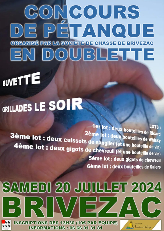 Concours de pétanque